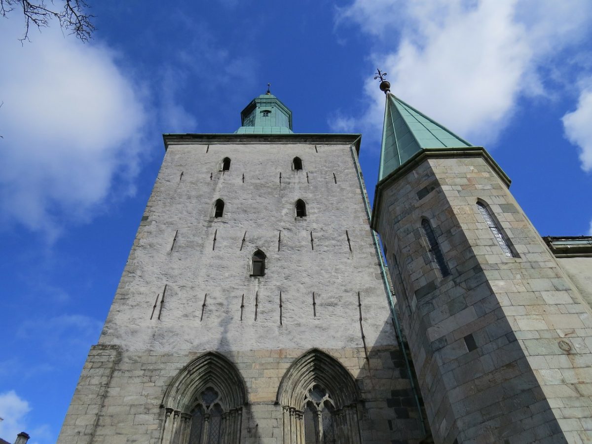 Entrance to Bergen Cathedral