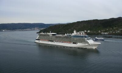 Cruise ship in Bergen