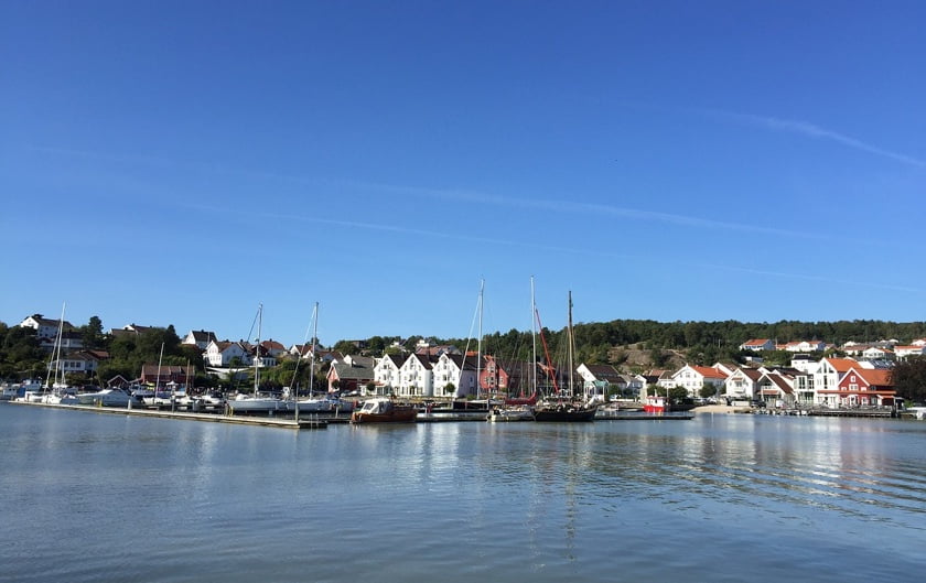 The Lillesand coastline