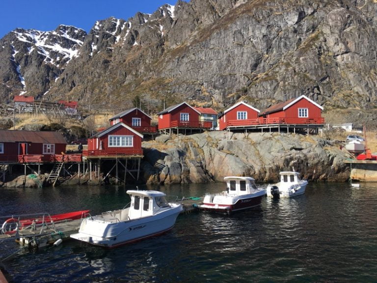 Å in Lofoten, a tiny village at the very end of the archipelago, home to the Fishing Village Museum.