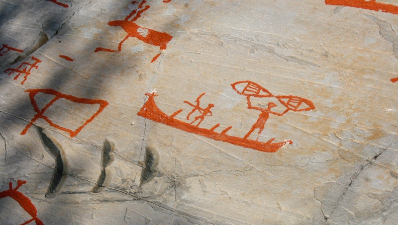 Rock carvings in Alta