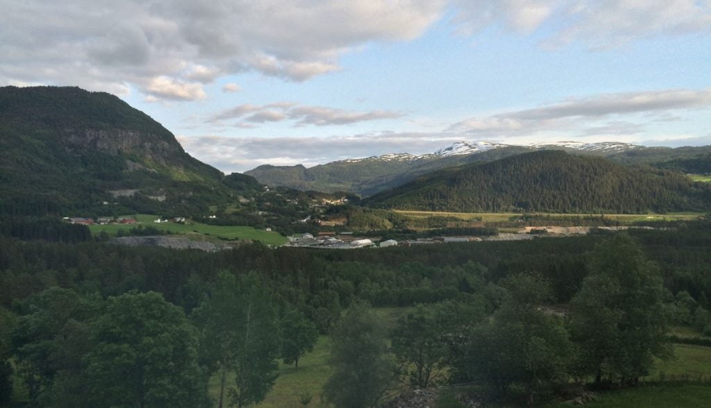Approaching Bergen