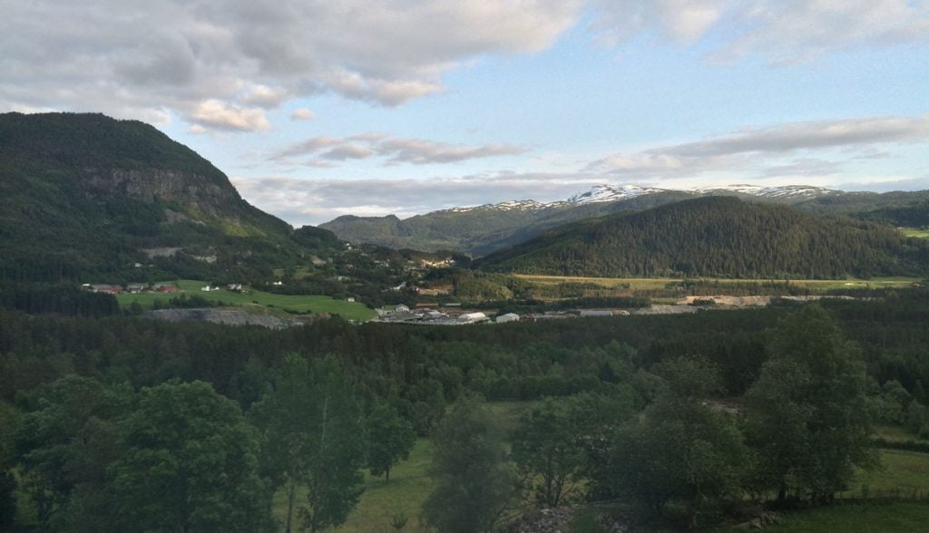 Approaching Bergen