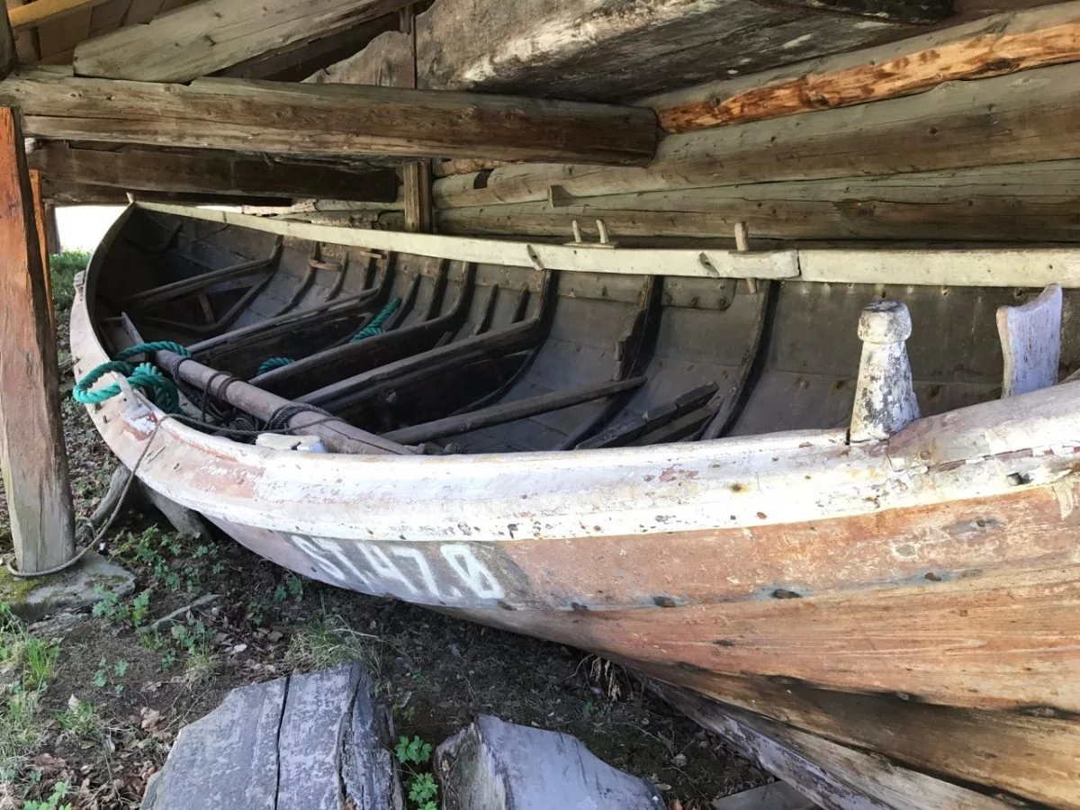 Old boathouse at Trøndelag Folk Museum. Photo: David Nikel.