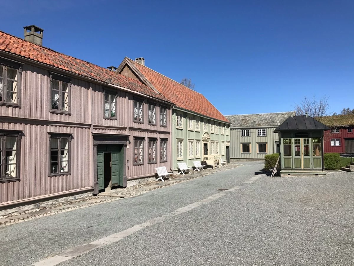 Buildings at Sverresborg museum. Photo: David Nikel.