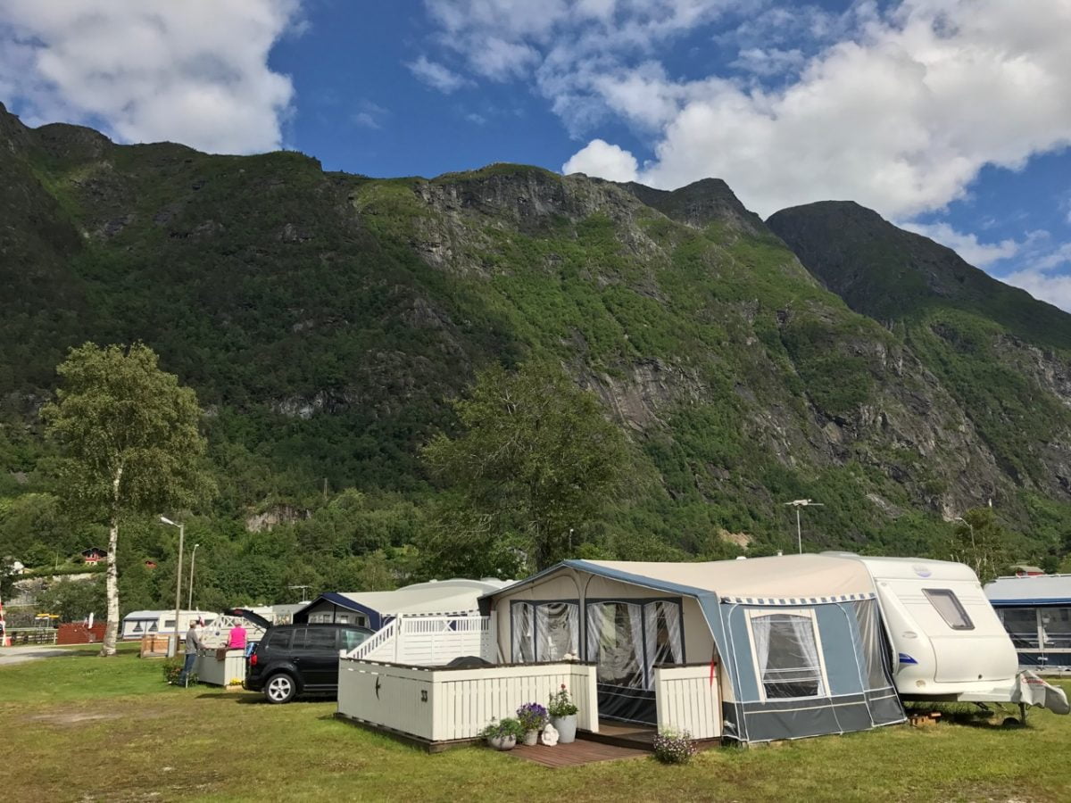 View of Åndalsnes Camping