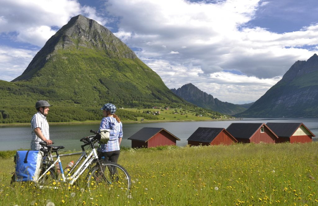 Coastal cycling in Norway