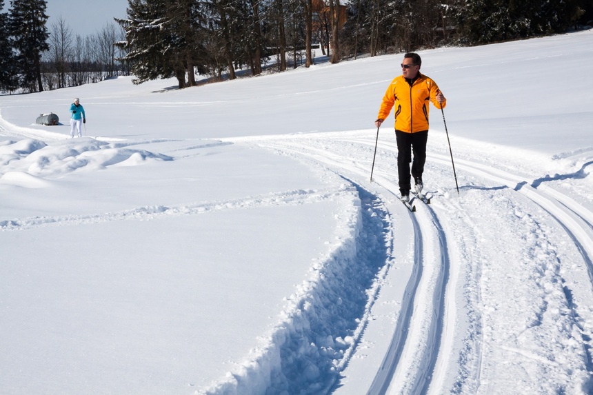 Cross-country skiing trails in Norway