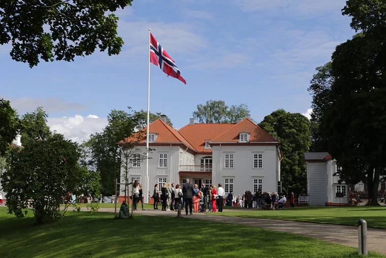 An event at Norway's Eidsvoll House