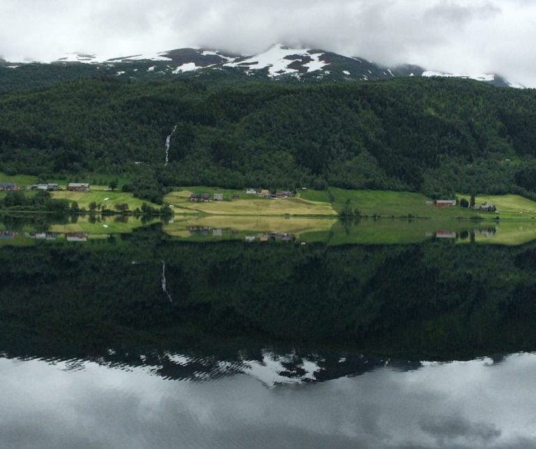 Fjord reflections