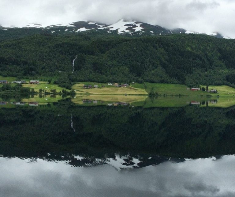 Fjord reflections