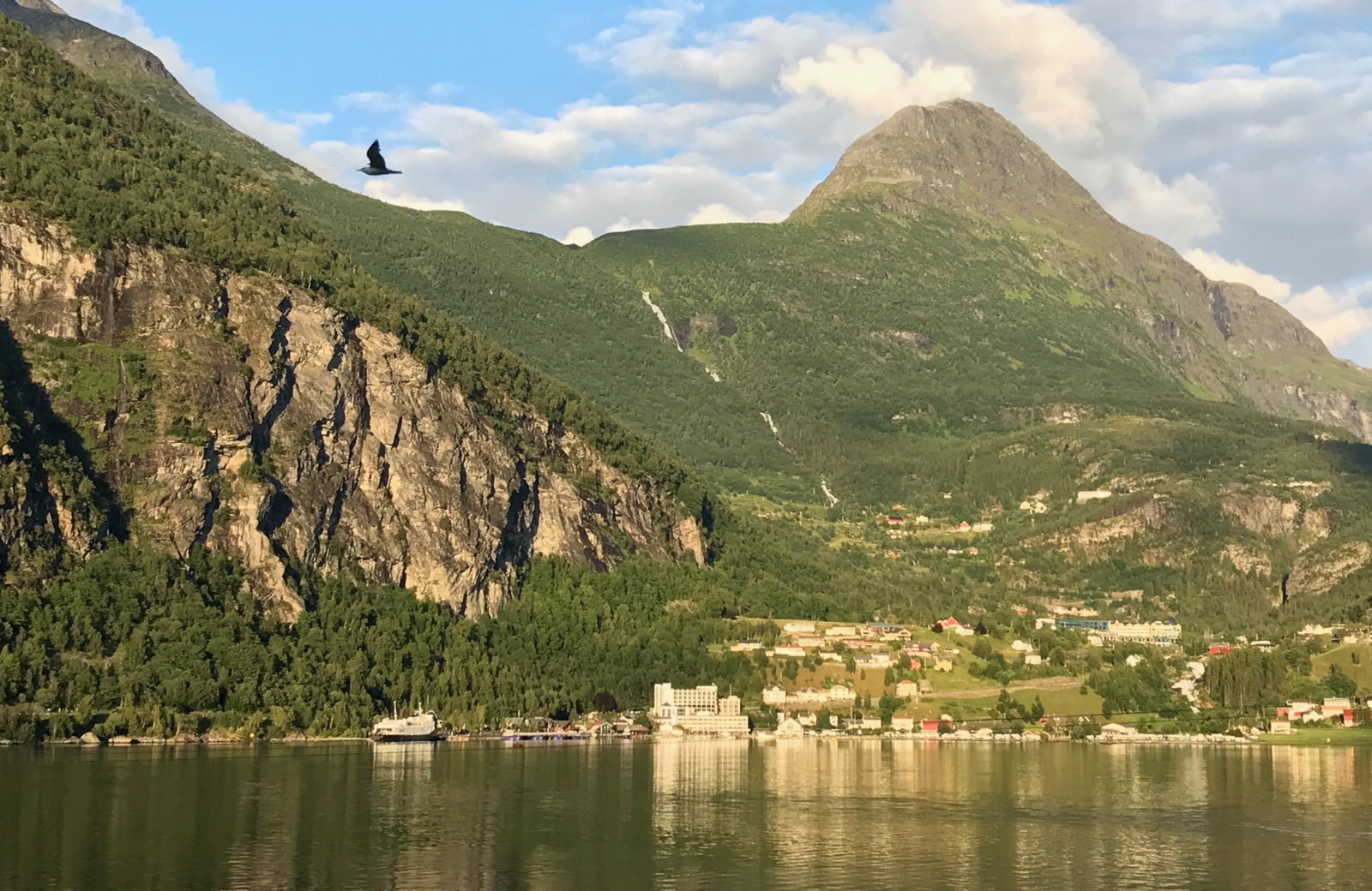 Cabins On The Geirangerfjord Life In Norway