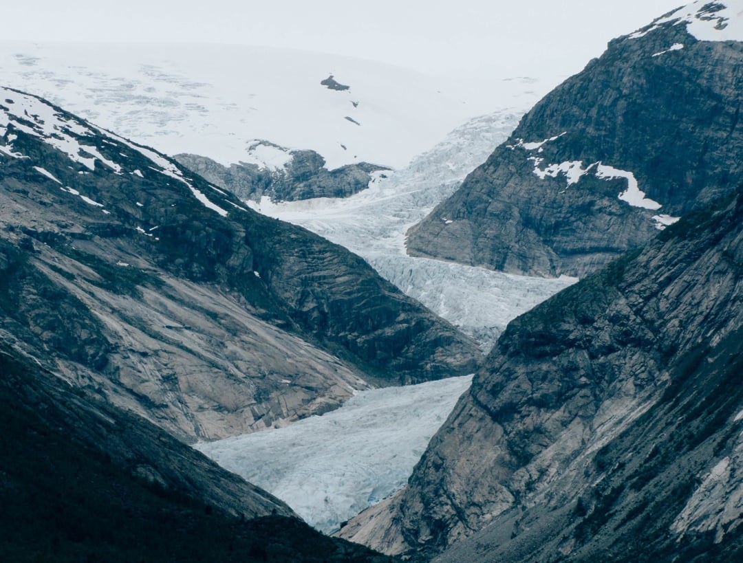 The Nigardsbreen glacier