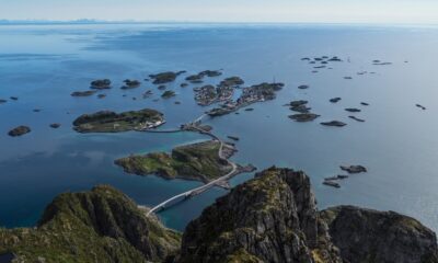 Henningsvær from above