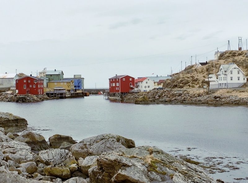 The ghost village of Nyksund in Vesterålen, Norway