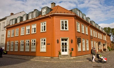 Gamle Fredrikstad, the old town in Fredrikstad, Norway