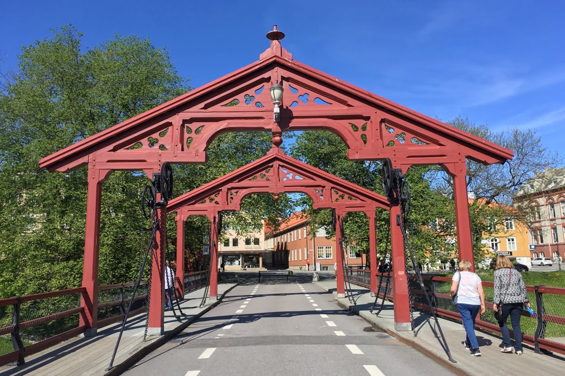 Old Town Bridge in Trondheim