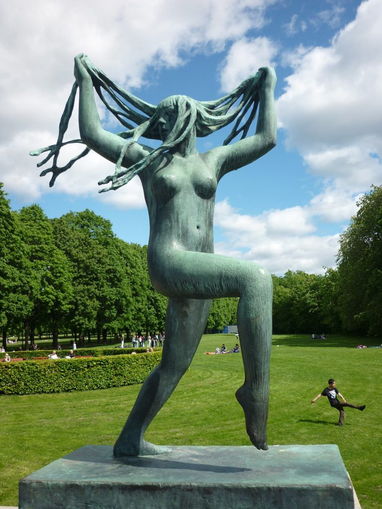 One of the Vigeland sculptures