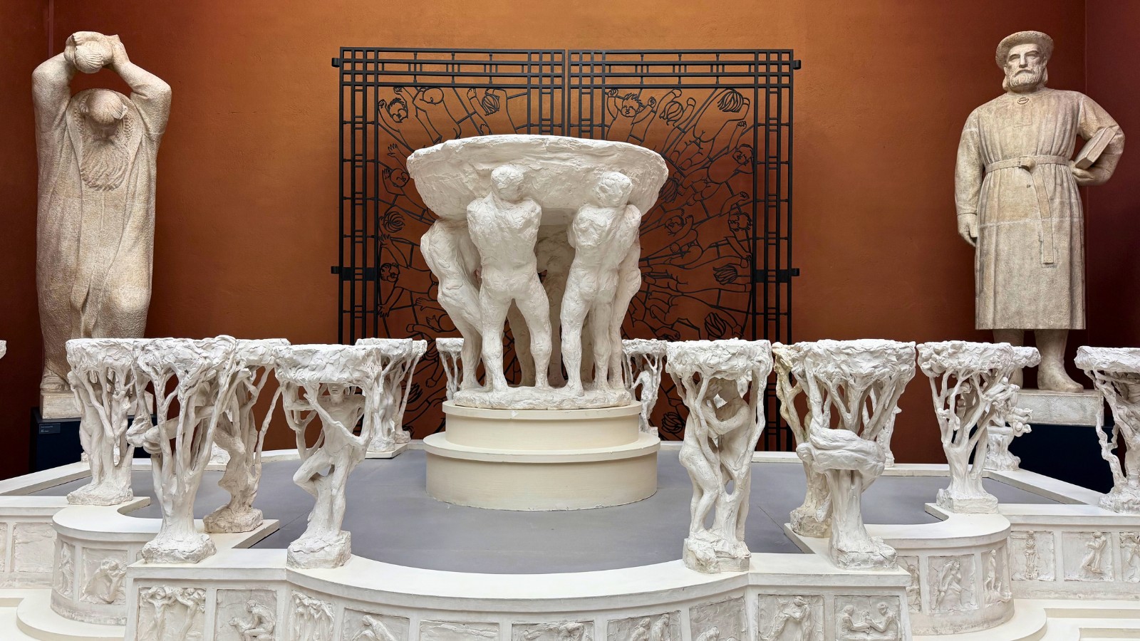 Sculpture casts in Vigeland Museum, Oslo. Photo: David Nikel.