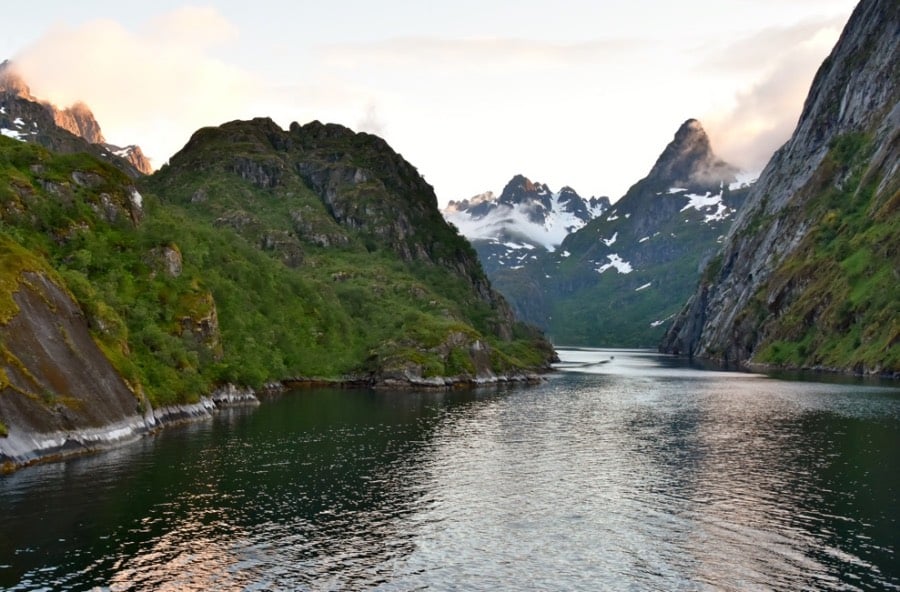 Trollfjord in Northern Norway
