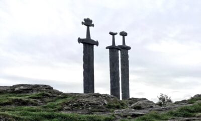 Sword sculpture in Stavanger