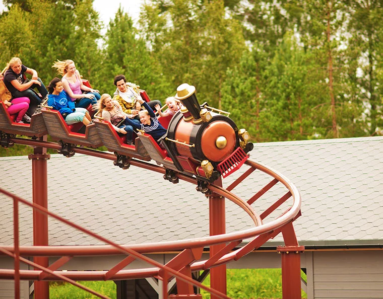 Tusenfryd theme park near Oslo, Norway