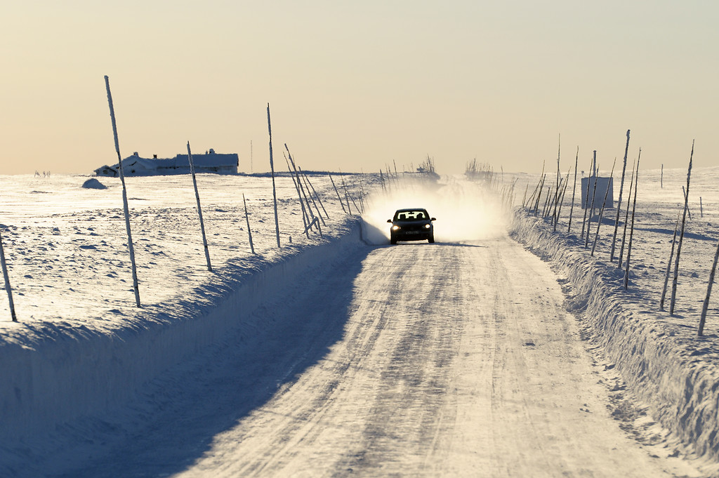 Valdresflye at more than 1,300 metres above sea level. Photo: Jarle Wæhler / Statens vegvesen.