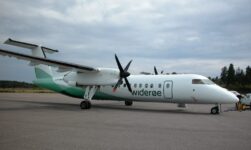 Widerøe airplane