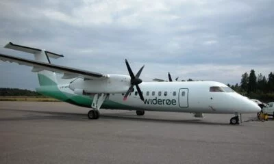Widerøe airplane
