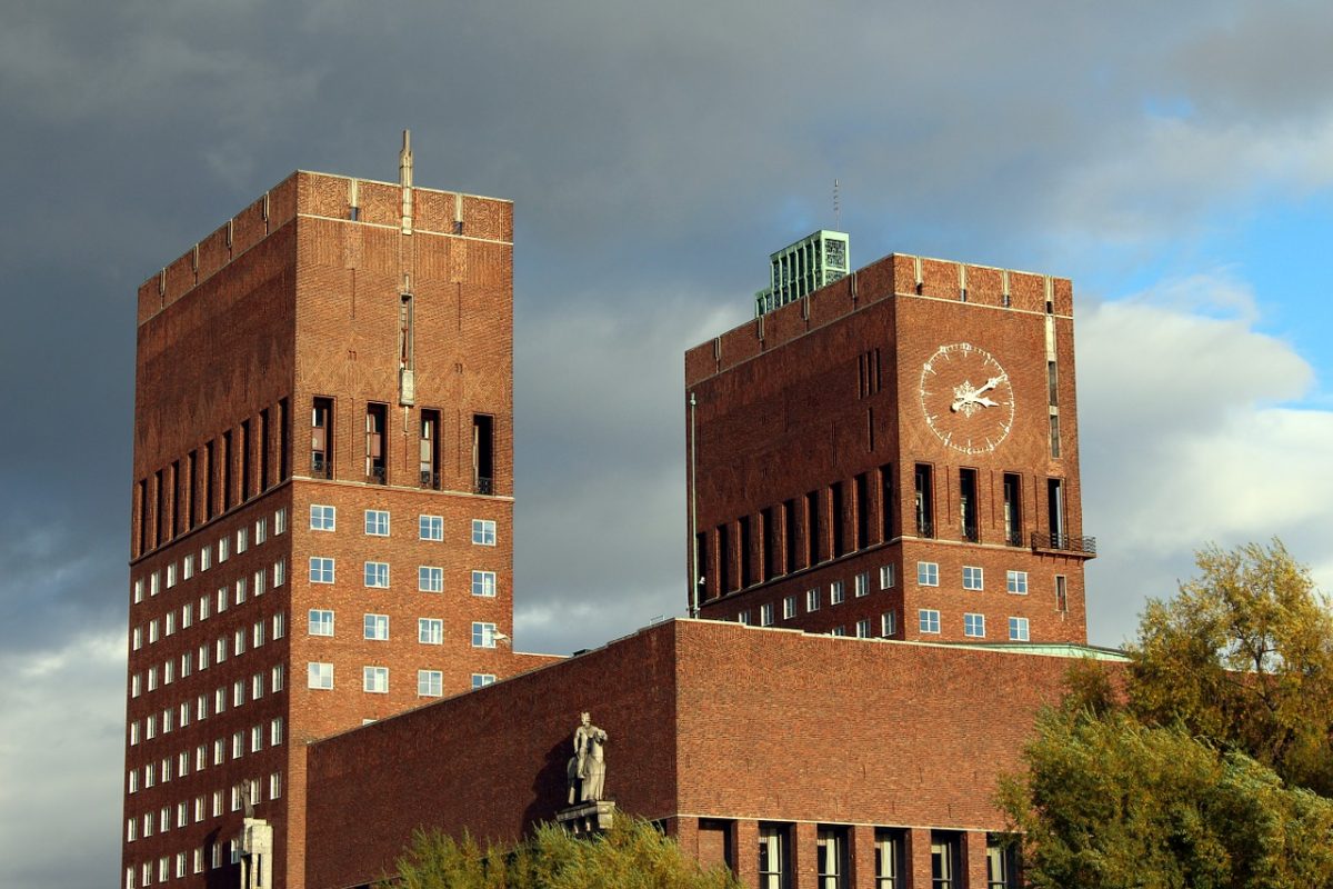 The unique city hall architecture