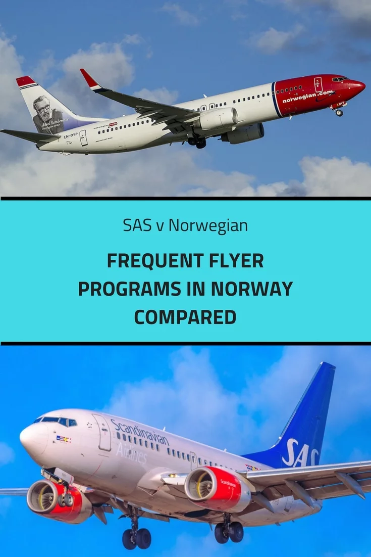 Frequent Flyer Programs in Norway: SAS Eurobonus and Norwegian Reward compared