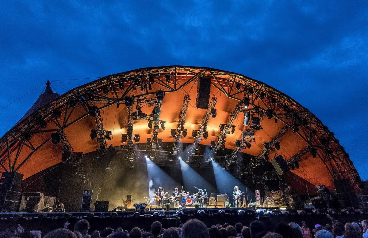 Roskilde orange stage