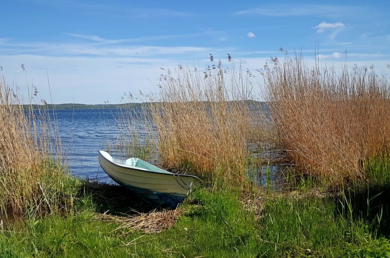 The archipelago of Stockholm by boat