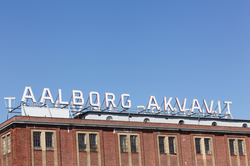 A Danish aquavit factory in Aalborg