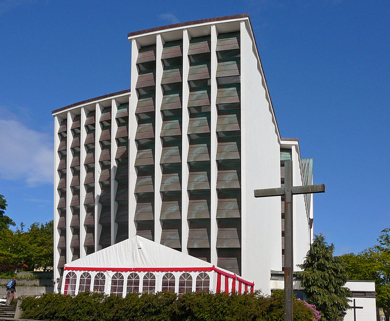 Modern Church in Kristiansund, Norway