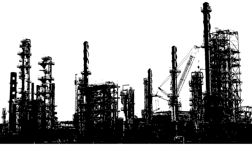 Oil refinery in Norway