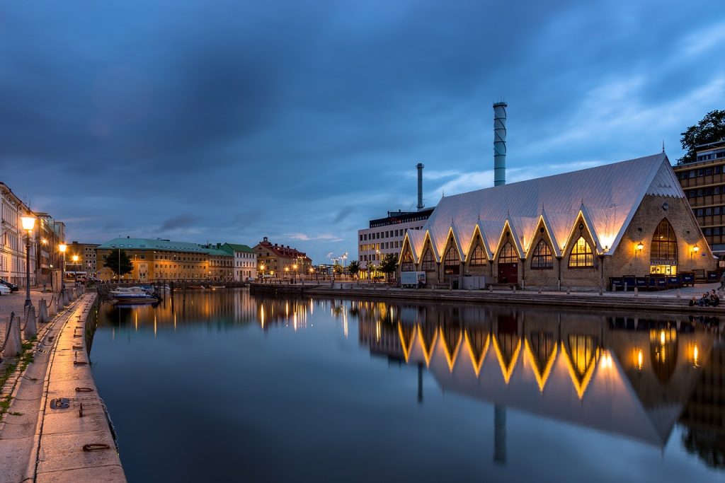 Feskekorka in Gothenburg city