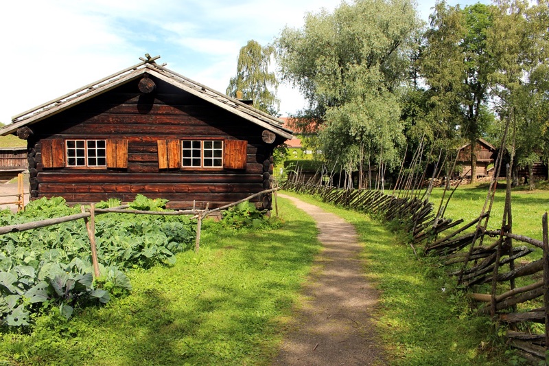 Norwegian Folk Museum in Oslo