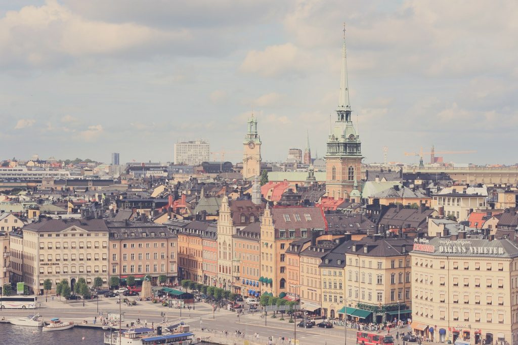 Cityscape of Stockholm