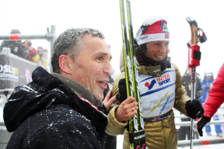 Jens Stoltenberg and Marit Bjørgen