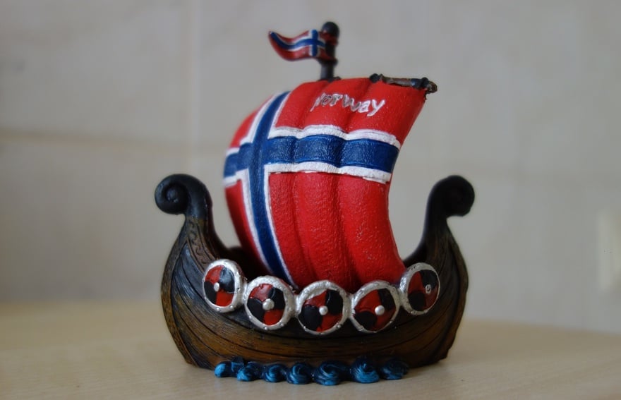 Toy Viking ship