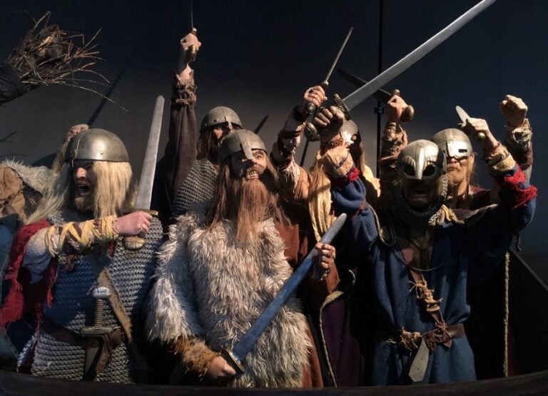 A picture of Vikings in Norway