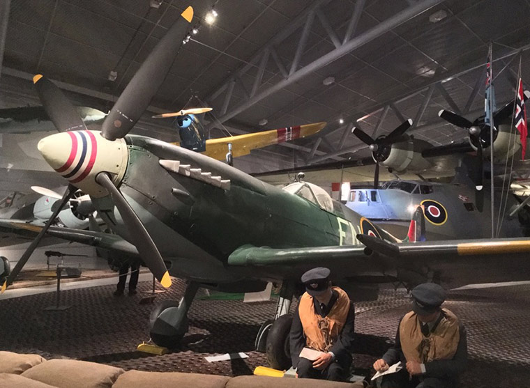 Aviation war museum in Bodø