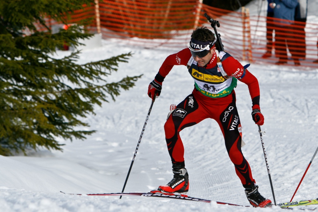 Ole Einar Bjørndalen at the IBU World Cup in Trondheim