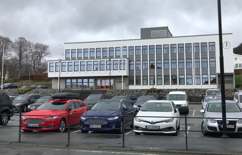 Town hall at Fitjar