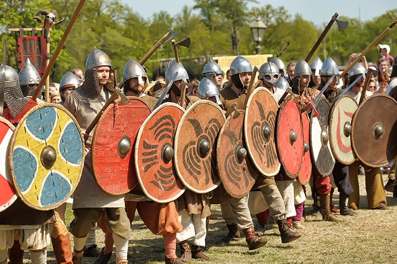 The Vikings played a big part in the history of Norway