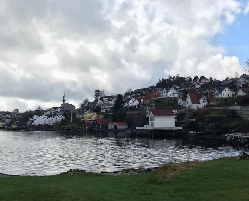 Leirvik coastline