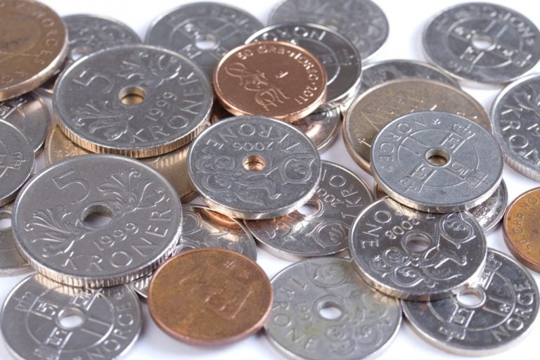 Norwegian kroner coins