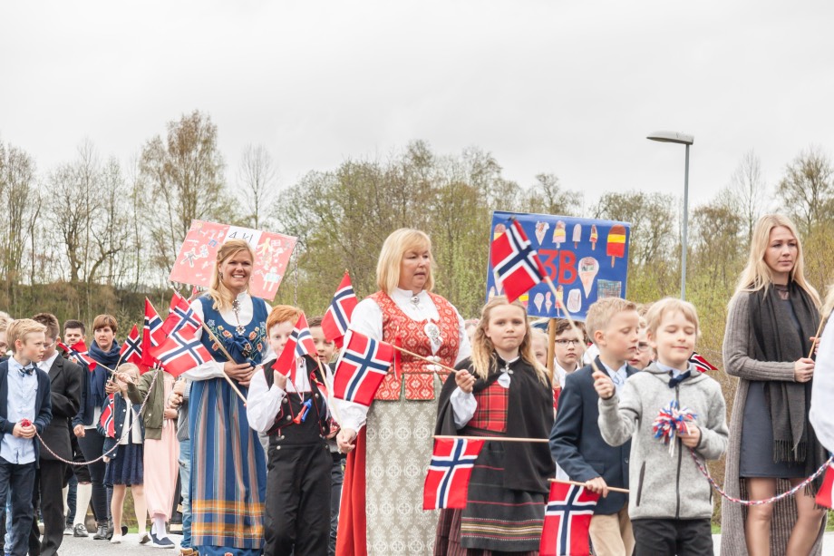 17th of May parade in Verdal, Norway