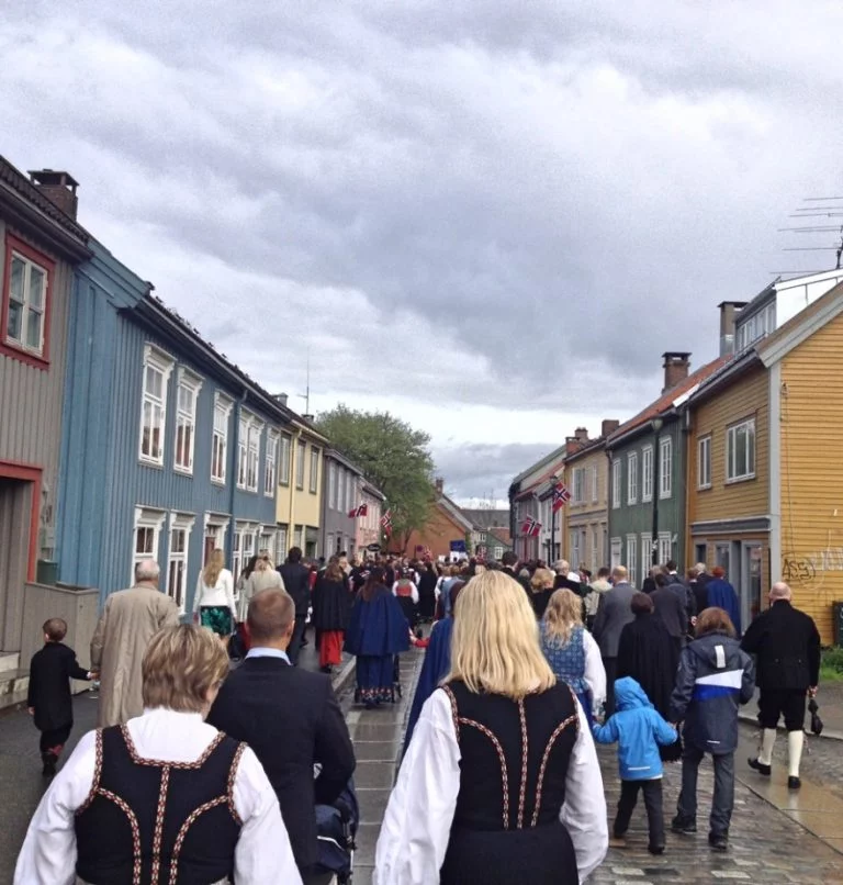 Bakklandet on 17th May